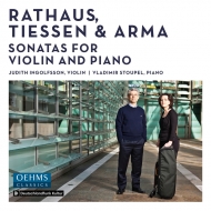ʽ/Violin Sonata-rathaus. tiessen Arma Duo Ingolfsson-stoupel