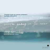 Shadow Games In The River-latvian Composers For Flute, Cello & Piano: Meija(Fl)Bezprozvanovs(Vc)Erliha(P)