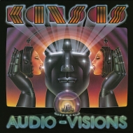 Kansas/Audio Visions (Translucent Blue Swirl Vinyl) (+poster)