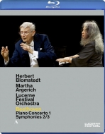 Symphonies Nos.2, 3, Piano Concerto No.1 : Martha Argerich(P)Herbert Blomstedt / Lucerne Festival Orchestra