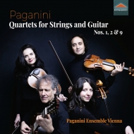 パガニーニ（1782-1840）/Guitar Quartet 1 2 9 ： Paganini Ensemble Vienna