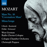 モーツァルト（1756-1791）/Complete Masses Vol.1： Poppen / Cologne Co West German Radio Cho