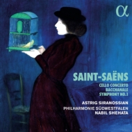 サン＝サーンス (1835-1921)/Cello Concerto 1 ： Siranossian(Vc) Shehata / Sudwestfalen Po +sym 1 Bacchana