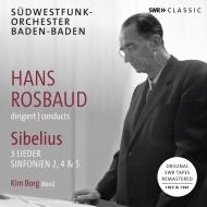 交響曲第2番、第4番、第5番、歌曲集　ハンス・ロスバウト＆南西ドイツ放送交響楽団、キム・ボルイ（2CD）
