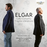 Cello Concerto, Enigma Variations, etc : Giovanni Sollima(Vc)Filippo Arlia / Calabria Philharmonic