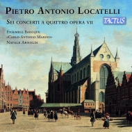 ƥå1695-1764/Concerti A Quattro Op 7  Arnoldi / Ensemble Barocco Carlo Antonio Marino