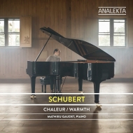 シューベルト（1797-1828）/Piano Sonata 5 16 ： Gaudet +waltzes Dances