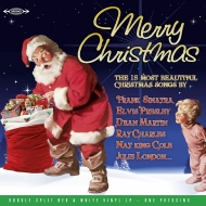 Various/Merry Christmas (2021) (Red / White Split Vinyl)