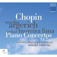 ピアノ協奏曲第1番、第2番　マルタ・アルゲリッチ、アルトゥール・モレイラ・リマ、ヴィトルド・ロヴィツキ＆ワルシャワ・フィル（1965年ライヴ）