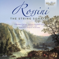 åˡ1792-1868/Sonata For Strings 1-6  Manara Pascoletti(Vn) Polidori(Vc) F. siragusa(Cb)