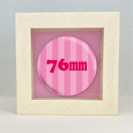 �ʃo�b�W[76mm]�p�f�B�X�v���C�P�[�X�i�s���N�j