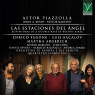 ピアソラ（1921-1992）/Las Estaciones Del Angel： Fagone(Cb) Bacalov / Padova E Del Veneto O Argerich(P) Etc