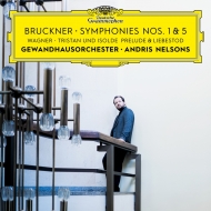 Bruckner Symphonies Nos.1, 5, Wagner Tristan und Isolde Prelude, Liebestod : Andris Nelsons / Gewandhaus Orchestra (2MQA / UHQCD)