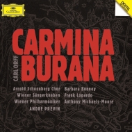 ա1895-1982/Carmina Burana Previn / Vpo Bonney A. schoenberg Cho Wiener Sangerknaben (Ltd)