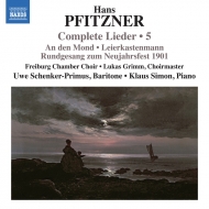 ץեåĥʡ1869-1949/Complete Lieder Vol.5 Schenker-primus(Br) Klaus Simon(P)