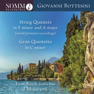 ボッテシーニ、ジョヴァンニ（1821-1889）/String Quintet 1 2 3 ： Leon Bosch(Cb) I Musicanti