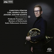 Horn Classical/Horn Concertos-forster Graun Quantz Franssen(Hr) Netherlands Po (Hyb)