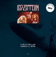 Led Zeppelin/Live In Dallas March 4 1975 - Ww1-fm (White Vinyl)(Ltd)