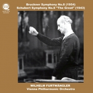 ブルックナー：交響曲第8番、シューベルト：交響曲第9番　ヴィルヘルム・フルトヴェングラー＆ウィーン・フィル（1954、1943）（平林直哉復刻）（2CD）