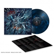 Shattering Reflection: Black Blue Marbled Vinyl