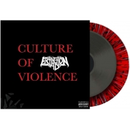 Extinction Ad/Culture Of Violence (Heavy Red / Black Splatter Vinyl)(+10inch)(Ltd)