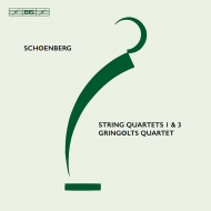 シェーンベルク（1874-1951）/String Quartet 1 3 ： Gringolts Q (Hyb)