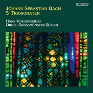 Хåϡ1685-1750/Trio Sonata Bwv 525-530  Vollenweider(Organ)