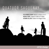 Quatuor Saguenay : Mendelssohn String Quartet No.4, Ravel, Sollima