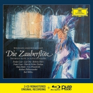 ⡼ĥȡ1756-1791/Die Zauberflote Bohm / Bpo Wunderlich Hotter Lear F-dieskau (+blu-ray Audio)