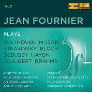 ヴァイオリン作品集/Jean Fournier： Plays Beethoven Mozart Stravinsky Bloch Debussy Haydn Schubert Brahm