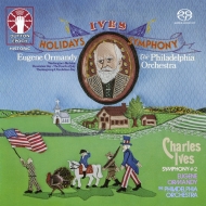 アイヴズ（1874-1954）/Holidays Symphony Sym 2 ： Ormandy / Philadelphia O (Hyb)