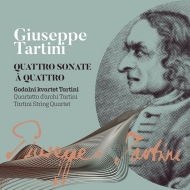タルティーニ、ジュゼッペ（1692-1770）/Quattro Sonate A Quattro： Godalni Kvartet Tartini