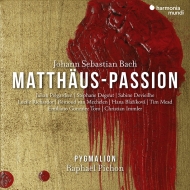 Matthaus-passion: Pichon / Ensemble Pygmalion J.pregardien Degout Devieilhe