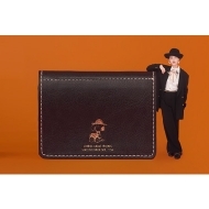 SNOOPY CARD CASE BOOK BLACK