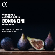 Cello Sonatas: Ceccato(Vc)Accademia Ottoboni +giovanni Bononcini