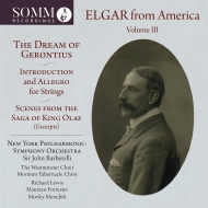 アメリカからのエルガー 第3集〜ゲロンティアスの夢（1959年ライヴ）、序奏とアレグロ、他　ジョン・バルビローリ＆ニューヨーク・フィル（2CD）