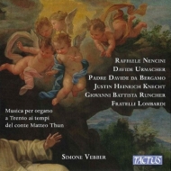 Organ Classical/Simone Vebber Musica Per Organo A Trento Ai Tempi Del Conte Matteo Thun