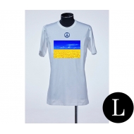 Ukrainian Refugees Support Charity T-Shirt（サイズL）