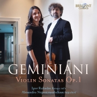 Violin Sonatas Op.1 : Ruhadze(Vn)Nepomnyashchaya(Cemb)(2CD)
