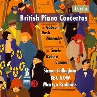 ピアノ作品集/British Piano Concertos： Callaghan(P) Brabbins / Bbc National. o Of Wales