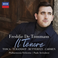 Il Tenore -Opera Arias : Freddie de Tommaso(T)Arrivabeni / Philharmonia