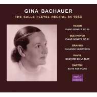 ԥκʽ/Gina Bachauer The Salle Pleyel Recital In 1963