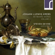 クレープス、ヨハン・ルートヴィヒ（1713-1780）/Keyboard Works Vol.2： Steven Devine(Cemb)