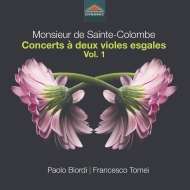 ȡᥳ (1641?-1701)/Concerts A Deux Violes Esgales Vol.1 Biordi Tomei(Gamb)