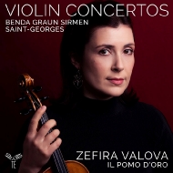 ʽ/Violin Concertos-benda Graun Sirmen Saint-georges Valova(Vn) Il Pomo D'oro