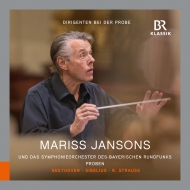 Mariss Jansons / Bavarian Radio Symphony Orchestra : Dirigenten bei der Probe Vol.2 -Beethoven, Sibelius, R.Strauss (4CD)