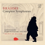 Complete Symphonies, Academic Festival Overture : Nicholas Milton / Gottingen Symphony Orchestra (3CD)