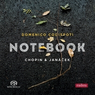 ノートブック〜ヤナーチェク：ピアノ・ソナタ、草陰の小径 第1集、ショパン：24の前奏曲　ドメニコ・コディスポーティ