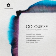 羧ʥ˥Х/Colourise-vaughan Williams Lennox Berkeley Warlock Waldron / London Choral Sinfonia