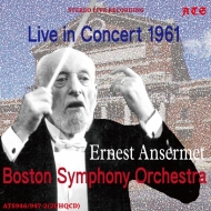 Orchestral Concert/Ansermet / Bso： Stereo Live 1961-brahms： Sym 2 Mussorgsky： Pictures Falla Rav